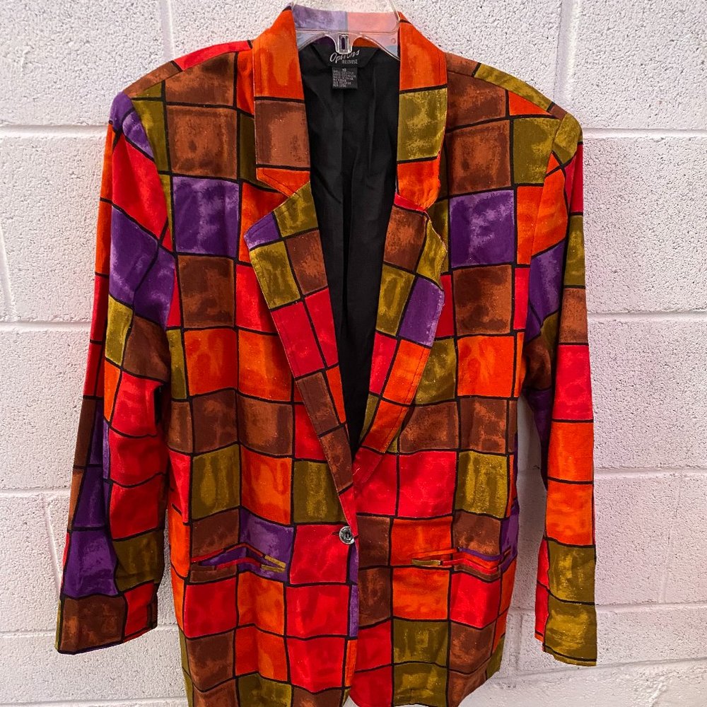 Vintage Options Melrose Silk Blazer